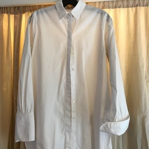 J. Crew tunic style French cuff shirt